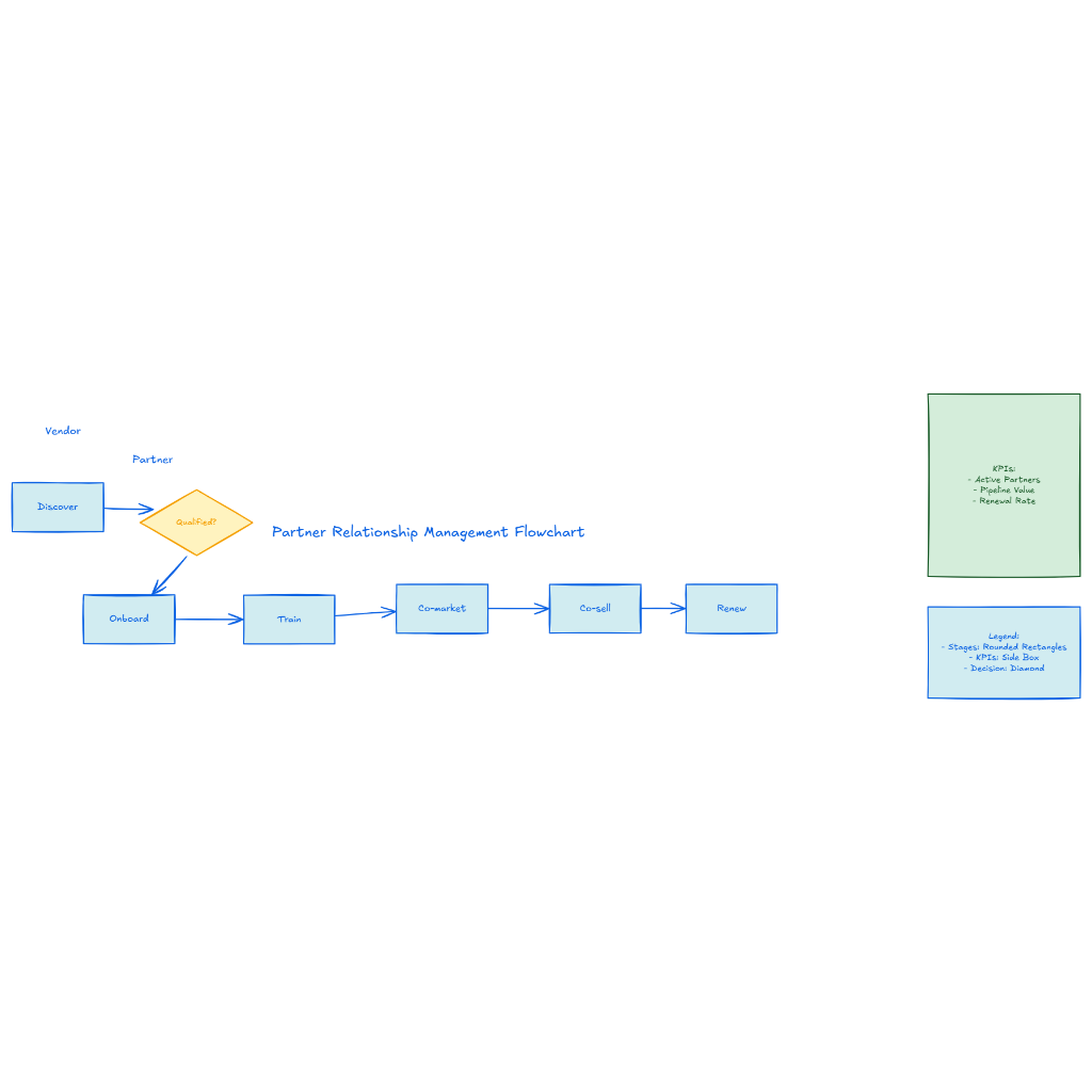 Partner Relationship Management Flowchart